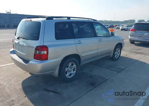 2005 Toyota Highlander from USA, damaged, VIN JTEGD21A550109062